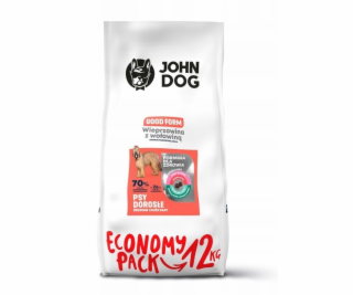 JOHN DOG Good Form Adult Pork with beef - suché krmivo pr...
