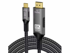 PremiumCord USB-C na HDMI kabel, 2m