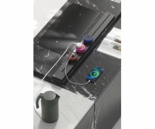 Zásuvková lišta - povrchová Viking LP40, černá