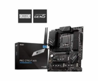 MSI MB Sc LGA1700 PRO Z790-P WIFI, Intel Z790, 4xDDR5, 1x...