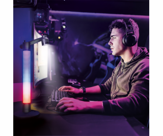 Solight LED stmívatelná lampička s RGB podsvícením, 10W, ...