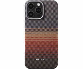 Pitaka Tactile Woven Case, Sunset - iPhone 16 Pro Max