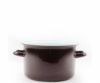 Hrnec smalt 2,6 l/18 cm Belis Standard hnědý