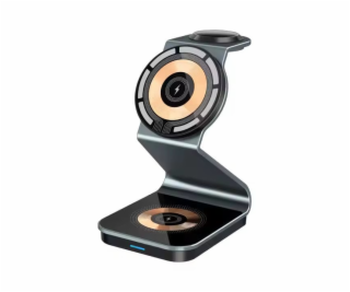 1stCOOL QI nabíjecí stanice 3in1 21W, MagSafe, Transparent