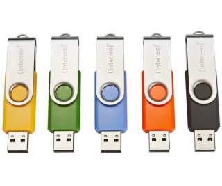 Intenso USB flash disk 2.0 16GB Basic Line, balení 5 kusů