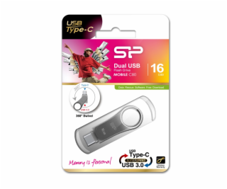 USB flash disk Silicon Power Mobile C80 16GB, USB typu A ...