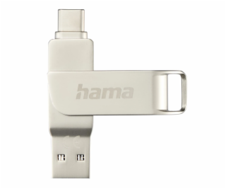 Hama 00182491 C-Rotate Pro 128GB USB 3.0 silver