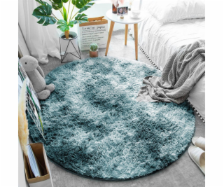 Strado Kulatý Ombre Koberec Strado 100x100 OmbreNavy (tma...
