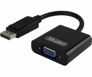 Unitek Adaptér DisplayPort - D-Sub (VGA) AV, černý (Y5118E)
