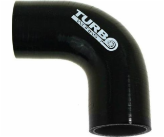 TurboWorks 90stupňové koleno TurboWorks černé 70 mm