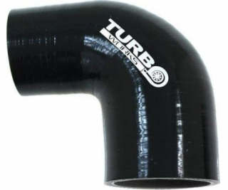 TurboWorks Redukce 90 stupňů TurboWorks černá 63-70 mm