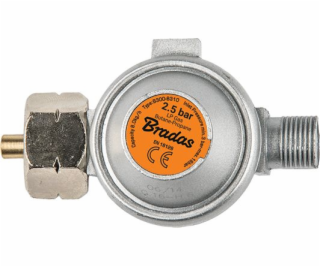 Bradas vysokotlaký reduktor plynu 2,5 bar 8 kg/h GZ 3/8 (...