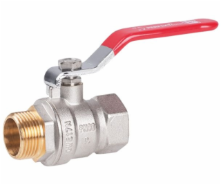 Perfexim Kulový kohout na vodu WZ DN20 modrá rukojeť zesí...