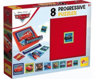 Lisciani LISCIANI PROGRESSIVE PUZZLE 8 AUTA
