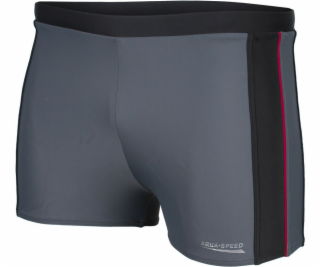 Aqua-Speed Pánské plavecké šortky Jason šedé, velikost XX...