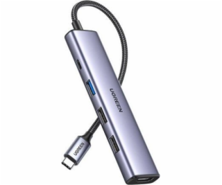 Ugreen USB HUB CM478 1x HDMI + 3x USB-A 2.0 3.0 (15495)