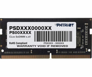 Patriot Paměť pro notebooky Signature, SODIMM, DDR4, 8GB,...