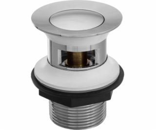 Invena Zátka Automatic click-clack 5/4 malá chromovaná (S...