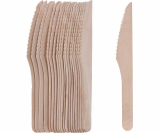 Vilde Dřevěné nože jednorázové příbory, ekologické, pikni...