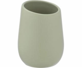 Wenko Držák na zubní kartáček Badi8 x 11 cm keramický zelený