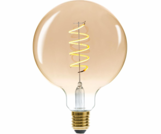 Atmosphera Amber LED kulová žárovka 4W E27