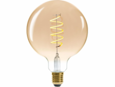 Atmosphera Amber LED kulová žárovka 4W E27