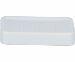 Wenko Držák na mýdlo Hexa 13 x 9,5 x 2,5 cm, keramický, bílý