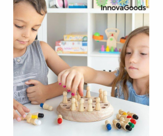 InnovaGoods Dřevěné paměťové šachy Taeda InnovaGoods 26 d...