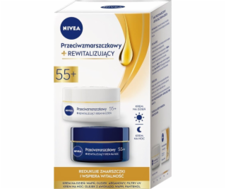 Nivea modelační noční krém proti vráskám 55+ 50ml + model...