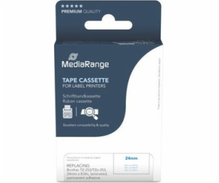MediaRange MediaRange Schriftbandka. Brother TZ-253/TZe-2...