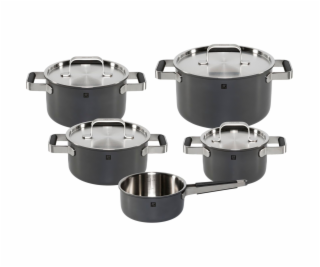 Zwilling Pure Kochgeschirrset 5-tlg. 18/10 Grau