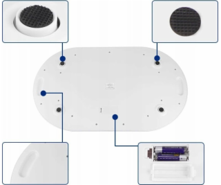 Mozos MOZOS BS1 UNIVERZÁLNÍ VÁHA PRO KOJENCE A DĚTI