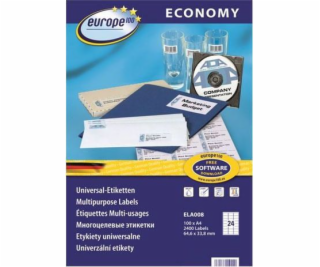 Staples Sponky AVERY Univerzální etikety ECONOMY 64,6x33,...
