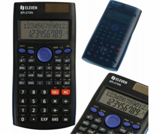 Eleven Kalkulačka Vědecká kalkulačka ELEVEN černá, na bat...