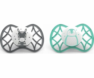 Nuvita Nuvita, Sada 2 ortodontických dudlíků 0m+ neutrální