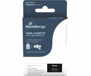 MediaRange MediaRange Schriftbandka. Brother TZ-355/TZe-3...