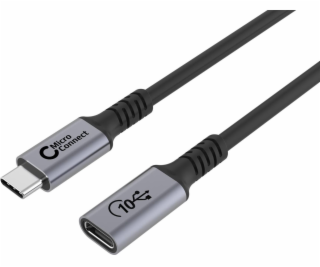 MicroConnect Kabel USB USB-C - USB-C 1,5 m černý (USB3.2C...