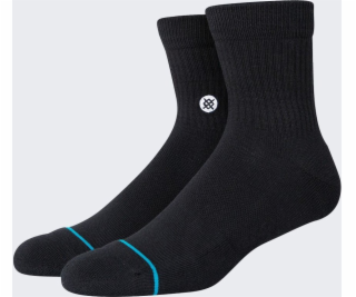 Stance Ponožky Icon Quarter Socks 1 pár Černé