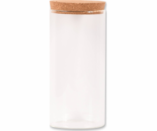 Kesper Skleněná kuchyňská nádoba s korkovým uzávěrem