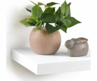 Homea Nástěnná police MDF, délka 25 cm