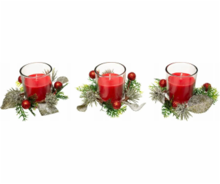 Atmosphera Vonné svíčky vánoční, 3 ks.