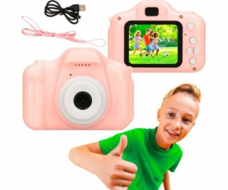 ExtraLink EXTRALINK DĚTSKÁ KAMERA H20 RŮŽOVÁ
