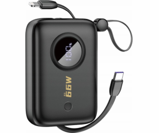 Dudao Powerbanka K14 s USB-A, USB-C, Lightning 10000 mAh,...