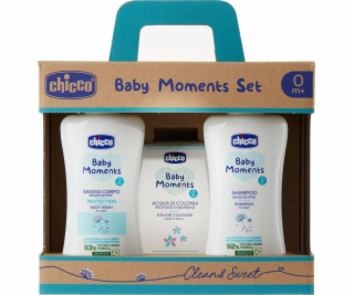 Chicco Sada Baby Moments: pěna do koupele 200ml + šampon ...