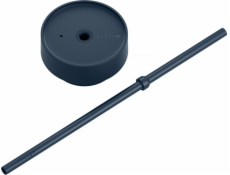 Fellow - Carter Cold Lid + Straw - Tmavě modré víčko na kelímek s brčkem