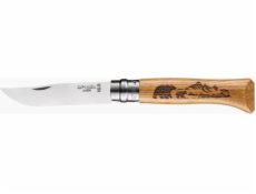 Opinel Opinel Nůž Animalia Oak Bear 08