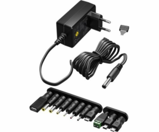 Goobay Napájecí adaptér pro notebook Univerzální napájecí...