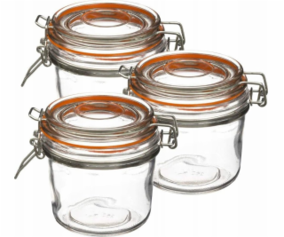 Secret de Gourmet Skleněná dóza s víčkem a sponou, 350 ml...