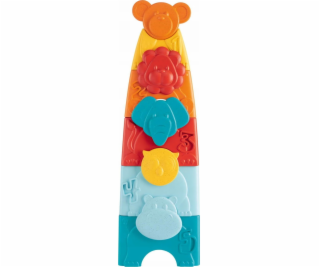 Chicco 164905 VĚŽOVÉ PUZZLE ZVÍŘATA 2v1