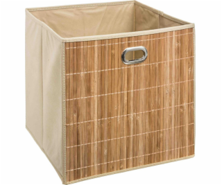 5five Bambusový úložný koš, univerzální šestihranný organ...